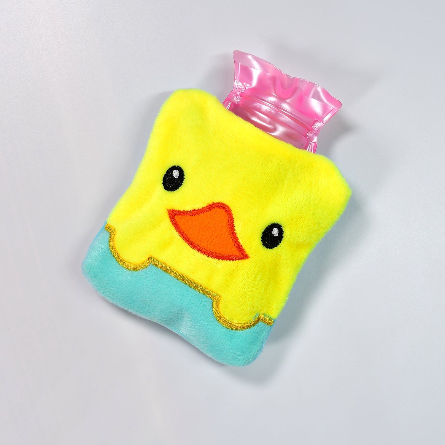 6524 Yellow Duck design small Hot Water Bag with Cover for Pain Relief, Neck, Shoulder Pain and Hand, Feet Warmer, Menstrual Cramps. 6524 Yellow Duck design small Hot Water Bag with Cover for Pain Relief, Neck, Shoulder Pain and Hand, Feet Warmer, Menstrual Cramps.